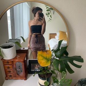 Floral skirt